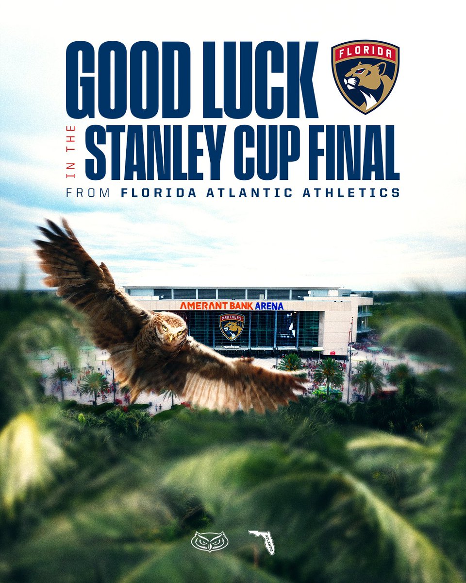 Winning In Paradise #WIP🏝️ (@fauathletics) on Twitter photo GOOD LUCK TO THE <a href="/FlaPanthers/">x - Florida Panthers</a> 🏒
Making South Florida proud. Go run it back.
#WIP🏝️ GOOD LUCK TO THE <a href="/FlaPanthers/">x - Florida Panthers</a> 🏒
Making South Florida proud. Go run it back.
#WIP🏝️