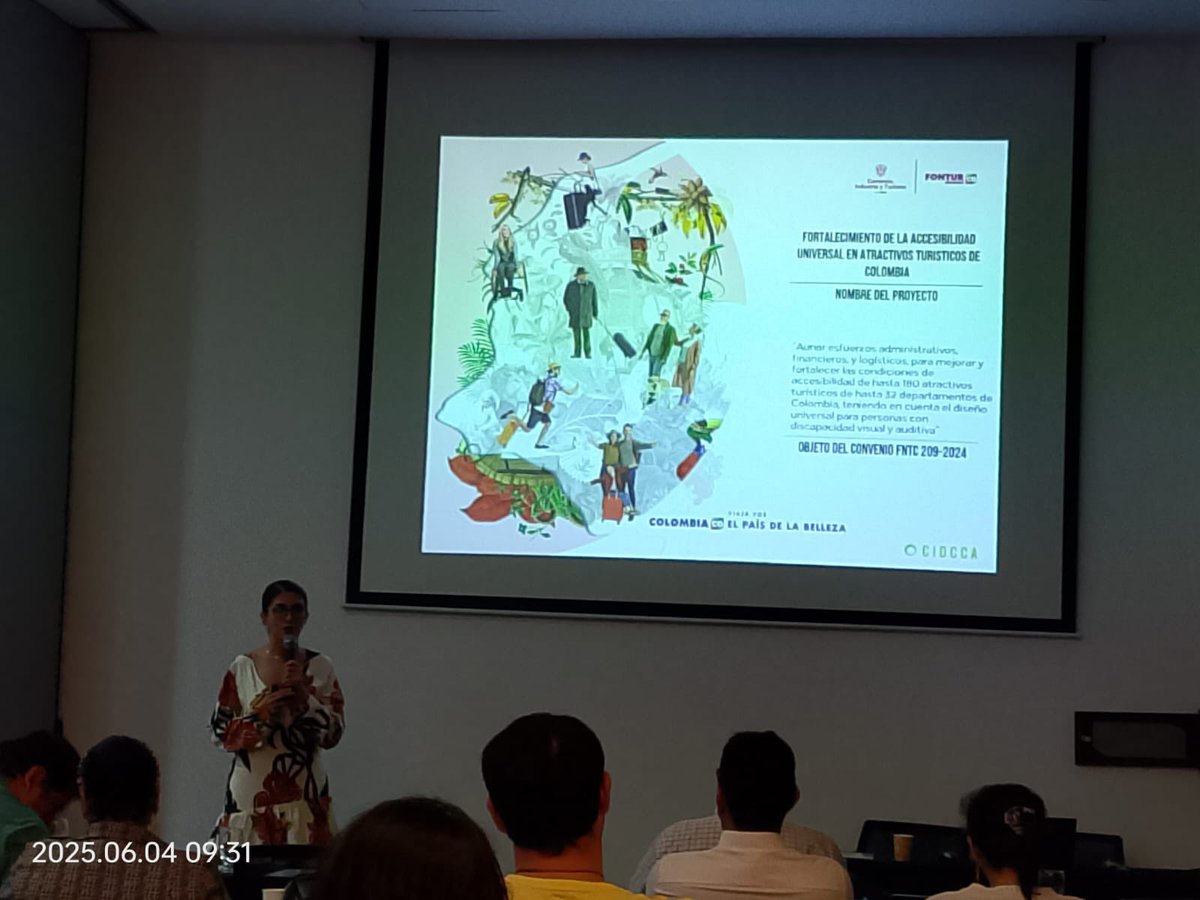 AnatoOriente's tweet photo. @AnatoOriente participa en el Curso de Turismo Accesible e Incluyente en la ciudad de Bucaramanga, como parte de esta iniciativa formativa, desarrollada en alianza con el Ministerio de Industria, Comercio y Turismo, FONTUR y CIDCCA. https://t.co/68zz3tSVP8