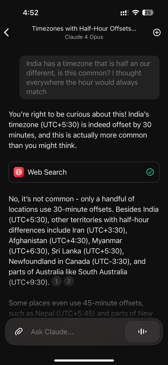 0xtiagofneto's tweet image. Claude 4: “it’s actually more common than you might think”
Also claude 4: “no, it’s not common”