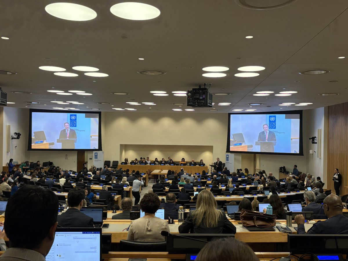 Walid Badawi (@walidbadawi) on Twitter photo In his last address to the Executive Board of <a href="/UNDP/">UN Development</a> <a href="/ASteiner/">Achim Steiner</a> provides a retrospective on UNDP’s contributions to #Development over 60 years and pivoting to a future whose sole insurance policy is grounded in international cooperation. In his last address to the Executive Board of <a href="/UNDP/">UN Development</a> <a href="/ASteiner/">Achim Steiner</a> provides a retrospective on UNDP’s contributions to #Development over 60 years and pivoting to a future whose sole insurance policy is grounded in international cooperation.