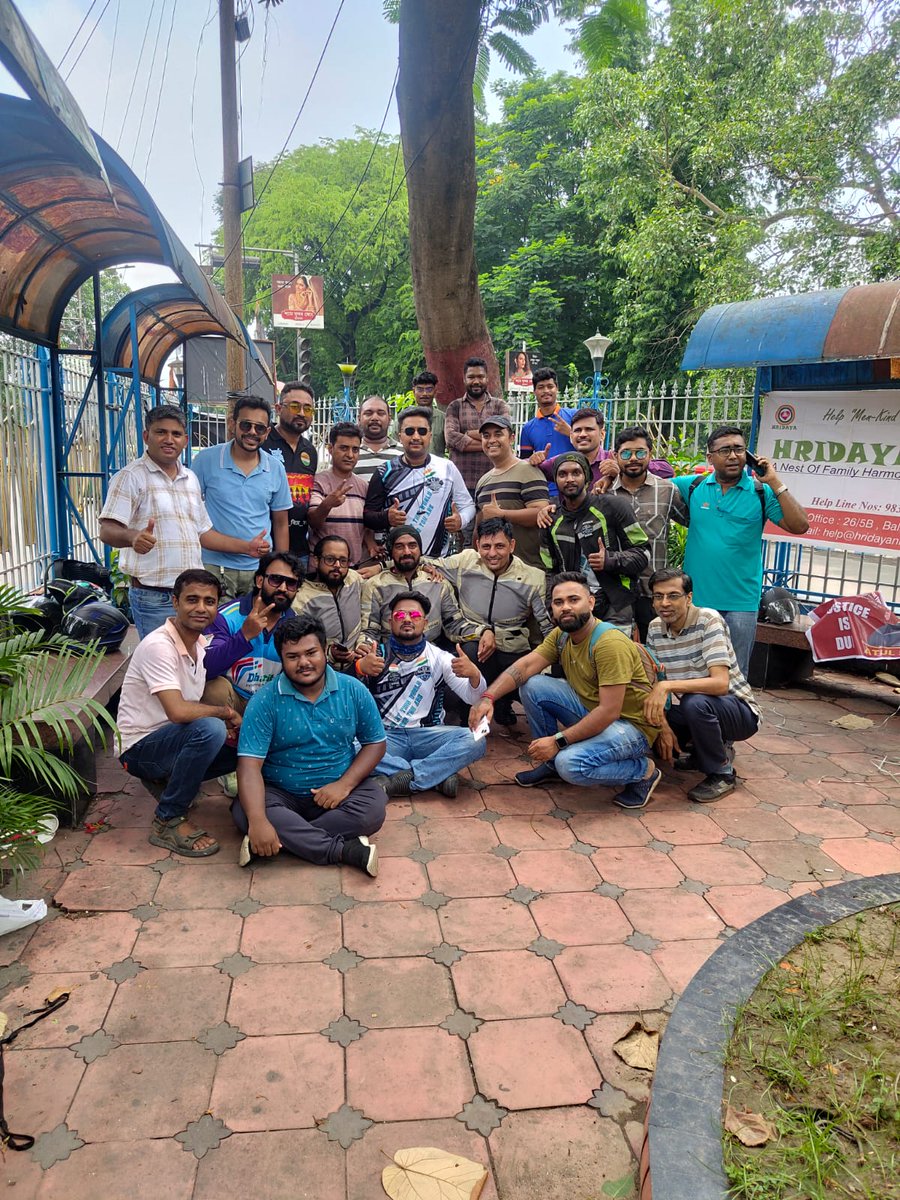 MenWelfare's tweet photo. #Day5
#Ride4mencommission Vol 2
Dated 04/06/2025
@WeAreSIF @HridayaNFH warm welcome the Riders and Raise voice for Formation of Men's Commission
Mr Jeet : It is violation of Human Rights that Men in India has no protection from Sexual Abuse or DV
#RoadSafety
#BIKER https://t.co/kmPE2PuPVD