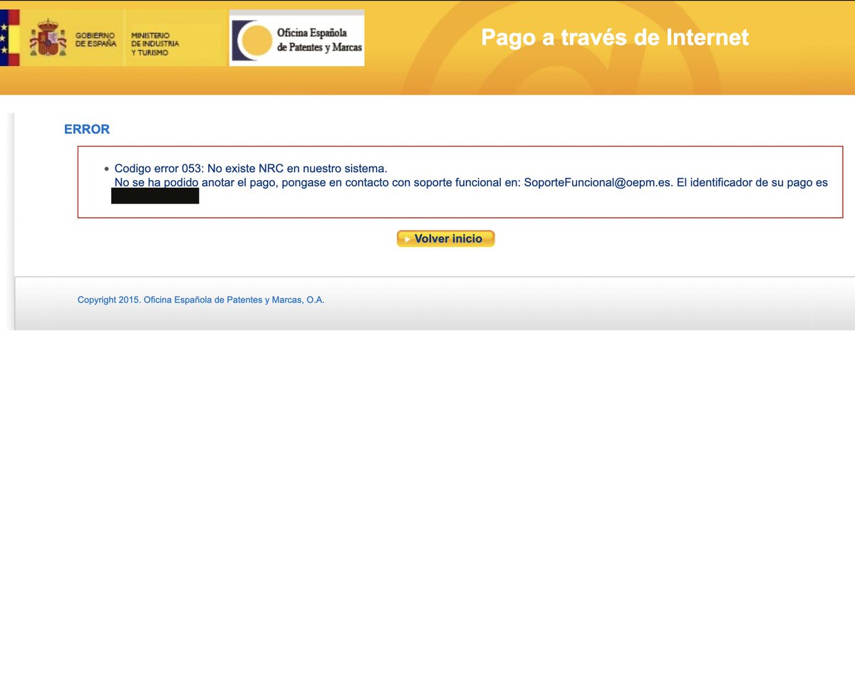 Me pregunto por qué las webs relacionadas con la Administración Pública son tan poco fiables. Seguro que nos cuesta un dineral mantenerlas y son un auténtico desastre llenas de errores. <a href="/OEPM_es/">OEPM</a>  toda la tarde para renovar una marca y errores constantes en el pago.