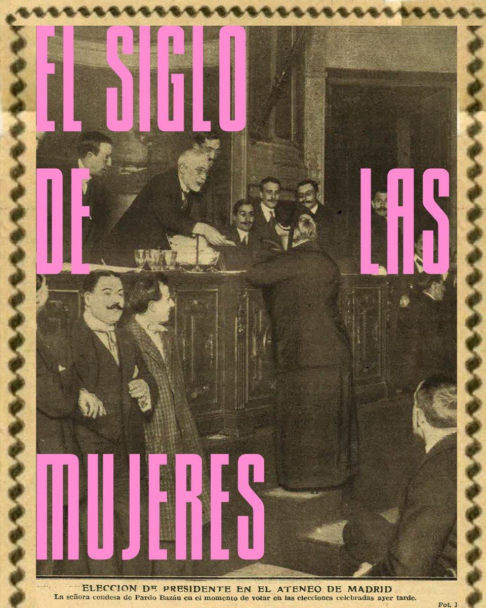 Ateneo de Madrid (@ateneodemadrid) on Twitter photo ¡Hoy a las 18.30 «El siglo de las mujeres».
Con Rosario Ruiz Franco, Paquita Sauquillo y Antonio Chazarra Blanco.
Entrada libre hasta completar aforo en Salón Ciudad de Úbeda.
#memoriademocrática
<a href="/50enLibertad/">España en Libertad</a>
<a href="/territorialgob/">Ministerio P. Territorial y M. Democrática</a> ¡Hoy a las 18.30 «El siglo de las mujeres».
Con Rosario Ruiz Franco, Paquita Sauquillo y Antonio Chazarra Blanco.
Entrada libre hasta completar aforo en Salón Ciudad de Úbeda.
#memoriademocrática
<a href="/50enLibertad/">España en Libertad</a>
<a href="/territorialgob/">Ministerio P. Territorial y M. Democrática</a>