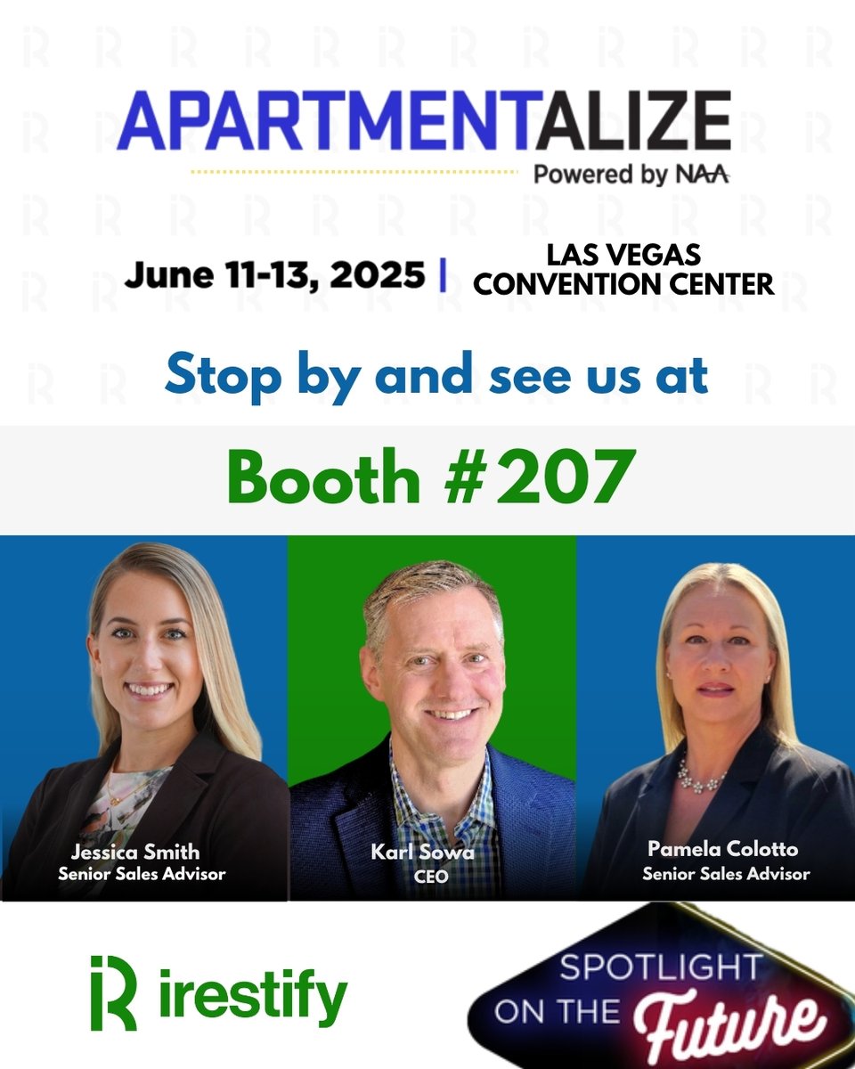 iRestify (@irestify) on Twitter photo 1 week until Apartmentalize 2025!
Find iRestify at Booth 207, Las Vegas — cleaning + tech innovation.
#Apartmentalize2025 #iRestify <a href="/NAAHQ/">National Apartment Association</a> 1 week until Apartmentalize 2025!
Find iRestify at Booth 207, Las Vegas — cleaning + tech innovation.
#Apartmentalize2025 #iRestify <a href="/NAAHQ/">National Apartment Association</a>