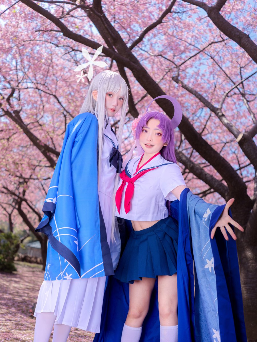 Blue Archive 百花紛争調停委員会🌸
勘解由小路ユカリ
(*･ω･)ﾉ「うふふん～ユカリ快進撃ですの！」

ナグサ <a href="/smkx_x/">Sameki🪼日曜西え37ab</a> 
#bluearchive #bluearchivecosplay #ブルアカコスプレ #ブルアカ #勘解由小路ユカリ #ユカリ #御綾名草 #御綾ナグサ #ナグサ #蔚藍檔案 #百鬼夜行 #ブルーアーカイブ