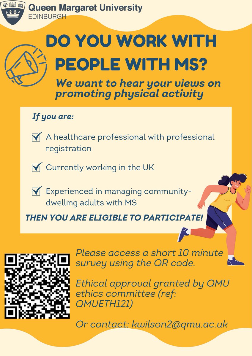 Neurology Academy (@theneuroacademy) on Twitter photo Are you a UK healthcare professional working with people living with #multiplesclerosis? Share your experiences by completing this short survey on promoting physical activity in MS care: eu1.hubs.ly/H0kKRPb0
<a href="/kwilson_PT/">Katy Wilson</a> Are you a UK healthcare professional working with people living with #multiplesclerosis? Share your experiences by completing this short survey on promoting physical activity in MS care: eu1.hubs.ly/H0kKRPb0
<a href="/kwilson_PT/">Katy Wilson</a>