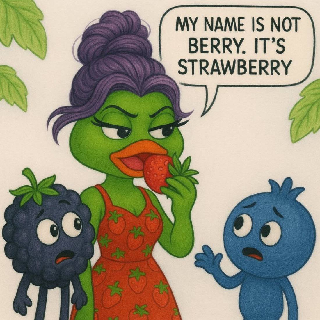 Today the #STRAWBERRY begins to blossom. 

The OG contract and organic community is stronger than ever. 

Prepare for the flippening. IYKYK

Real recognize real. 

$strawberry $pepe