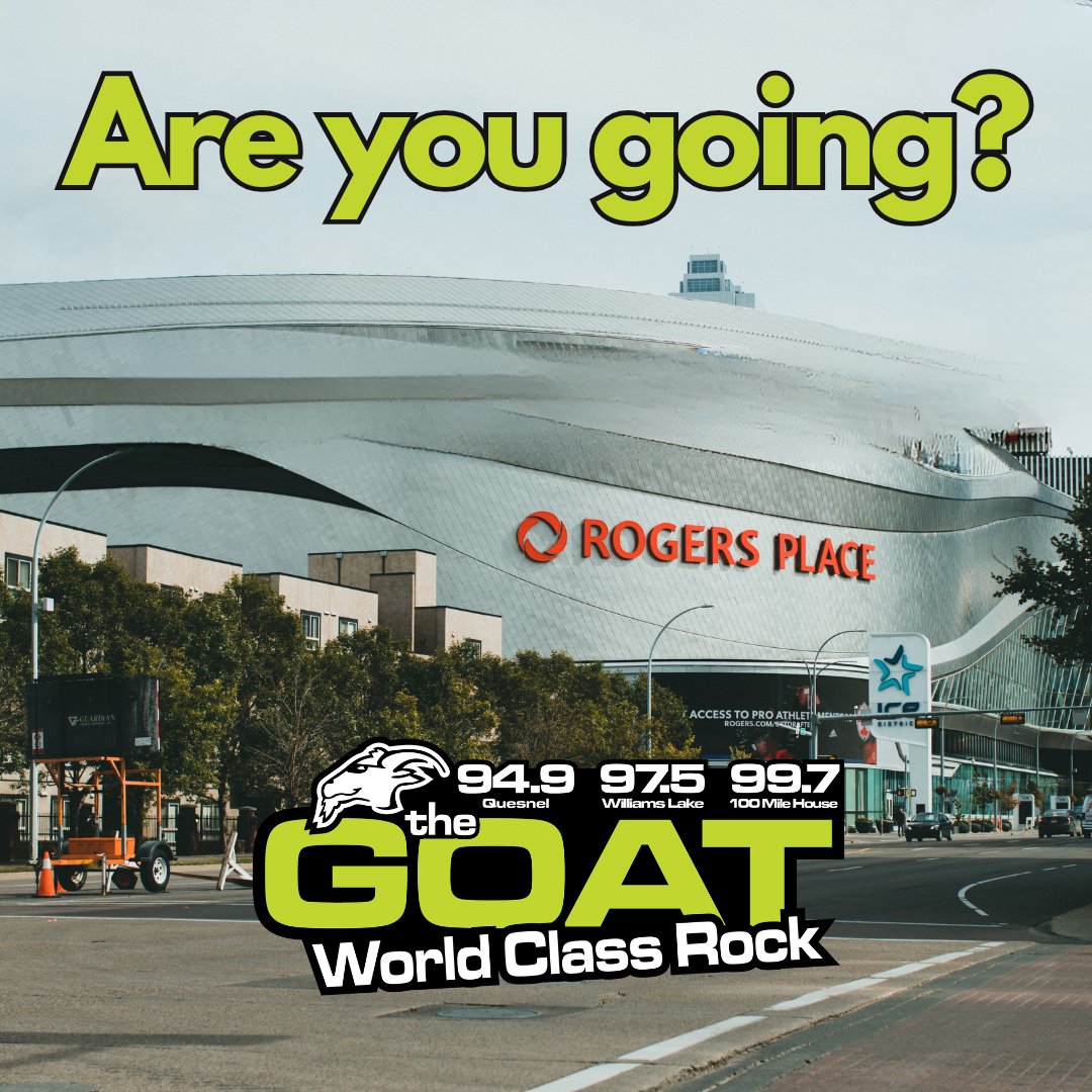 The GOAT (@thegoatrocks) on Twitter photo Are you going to the Stanley Cup games in Edmonton? We'd like to hear from you and get your comments about the game, the city, the vibe! Send me an email and let's get it set up! dale@thegoatrocks.ca or text 250-398-2336. Dale. #stanleycup #edmontonoilers #letsgo Are you going to the Stanley Cup games in Edmonton? We'd like to hear from you and get your comments about the game, the city, the vibe! Send me an email and let's get it set up! dale@thegoatrocks.ca or text 250-398-2336. Dale. #stanleycup #edmontonoilers #letsgo