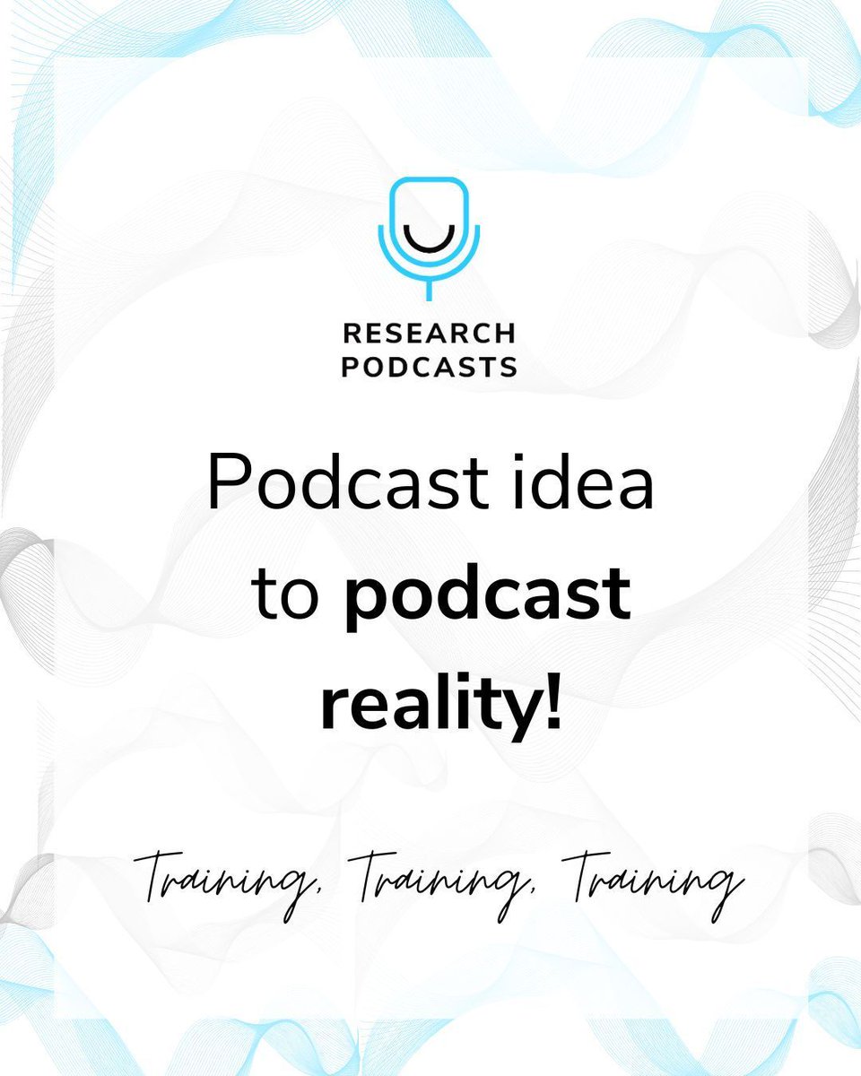Turn your research into a compelling podcast that educates, engages, and impacts. 

A podcast lets you connect, simplify complex topics, and amplify your academic work beyond journal articles.

#AcademicPodcasting #ResearchImpact #AcademicImpact