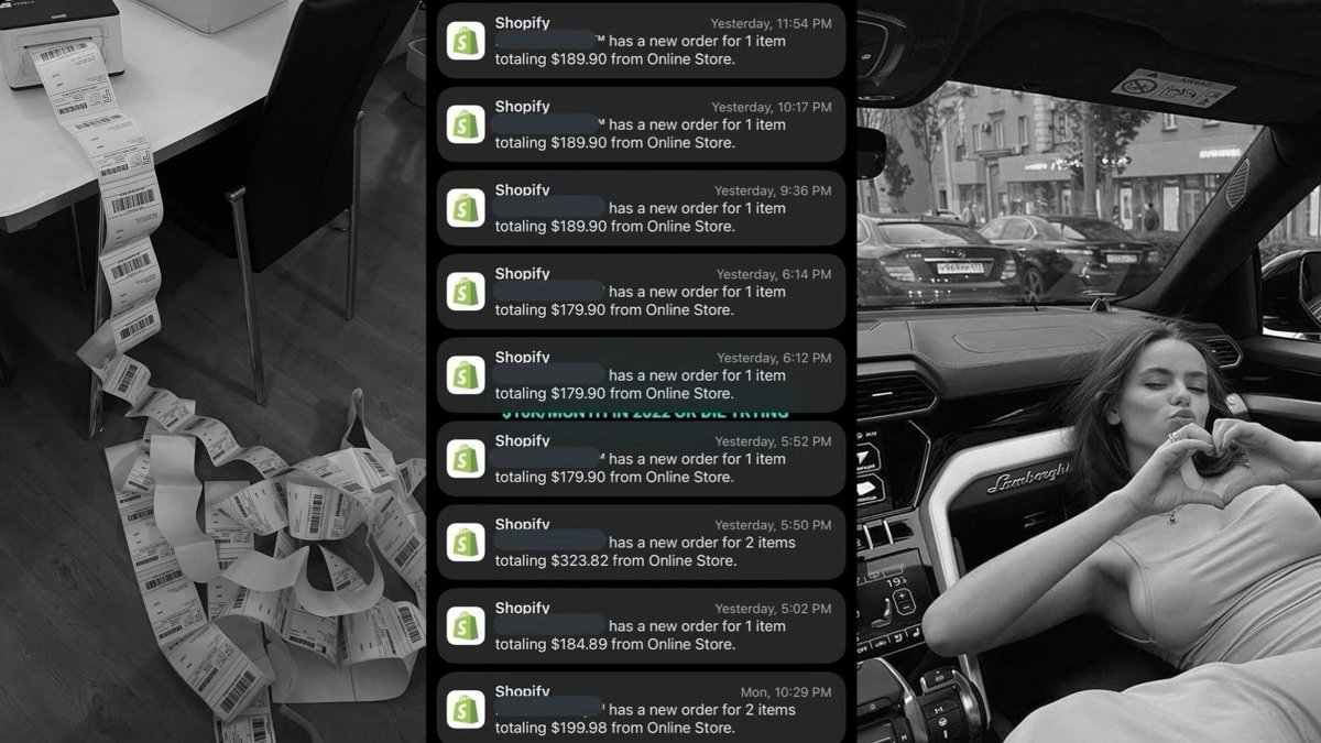 Easy $0 -&gt; $100k on Shopify (no BS guide).

If you're thinking about e-com, this one's for you: