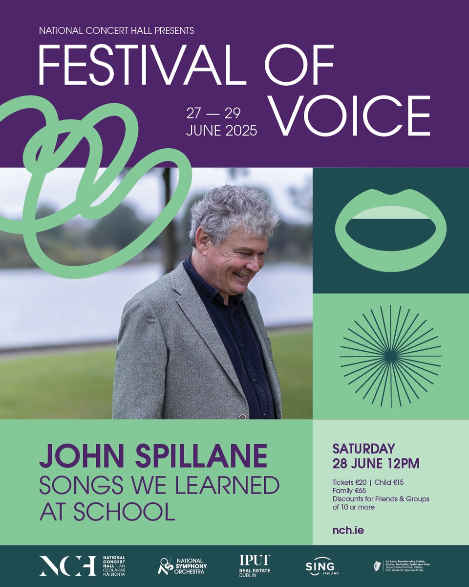 John Spillane (@johnspillane_) on Twitter photo Three weeks to go! I am delighted to be playing at the <a href="/NCH_Music/">National Concert Hall</a> as part of the Festival of Voice. Come along at 12pm on Saturday 28th of June, it'll be a lovely day out for all ages!! There are still a few tickets left, grab yours here: tickets.nch.ie/Online/seatSel⦠Three weeks to go! I am delighted to be playing at the <a href="/NCH_Music/">National Concert Hall</a> as part of the Festival of Voice. Come along at 12pm on Saturday 28th of June, it'll be a lovely day out for all ages!! There are still a few tickets left, grab yours here: tickets.nch.ie/Online/seatSelā¦