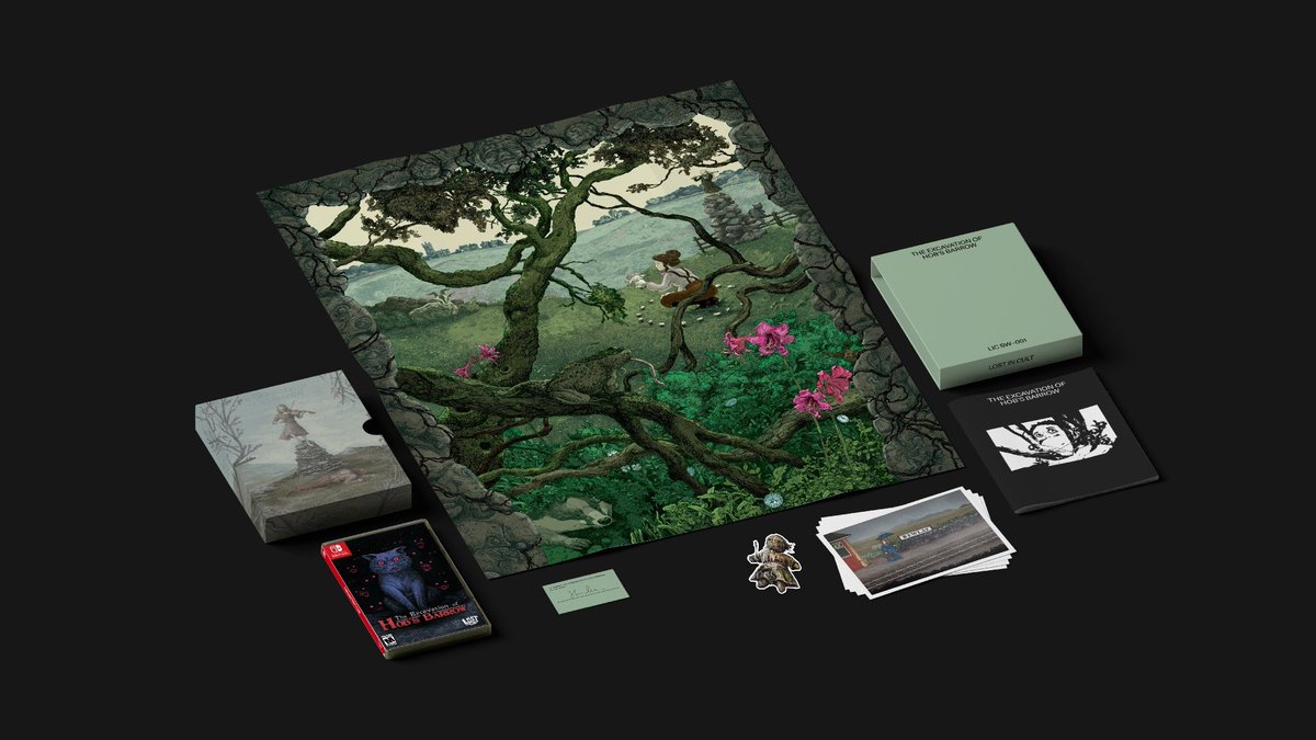 The Excavation of Hob's Barrow Switch PHYSICAL EDITION is still available for pre-order via Lost in Cult!

Featuring haunting new cover art by Plastiboo and a beautiful poster by Jessica Seamans - it's truly a thing of beauty!

lostincult.co.uk/shop/p/h-s-j6x…

I'm still pinching myself!