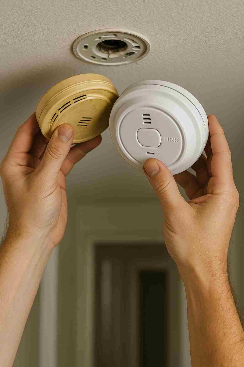 AlvaradoPaint's tweet image. Keep your home safe and sound. Replace expired smoke detectors with BRK/First Alert.
Check the date! Smoke alarms expire. Stay safe with BRK and First Alert. Simple install. Life-saving peace of mind. 🔥 #FirstAlert #HomeSafety #SmokeDetectorCheck #DIYSmart