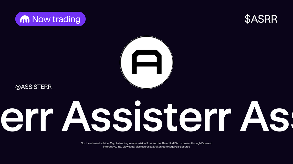 krakenfx's tweet photo. 🔈 $ASRR @assisterr is now available for trading on Kraken!
✔️ Deposits and withdrawals are enabled
🎉 Trading is now live!
Trade here ⤵️
https://t.co/SAR4lukvsm
*Geographic restrictions apply https://t.co/p5vJzgDCsV