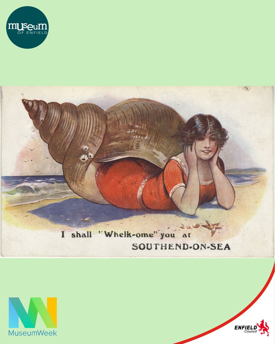 Happy World Ocean Day! This 1914 postcard from a resident shows how the ocean has been a source of enjoyment even for city dwellers!

#Enfield #OceansMW <a href="/EnjoyEnfield/">Enjoy Enfield</a>