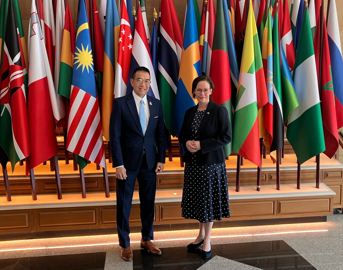 I november besökte jag Bangkok och träffade både Thailands utrikesminister och försvarsminister för att belysa Sveriges långtgående samarbete med Thailand. 

Det är särskilt glädjande att idag få ta del av beskedet att det thailändska flygvapnet har bekräftat att de valt svenska