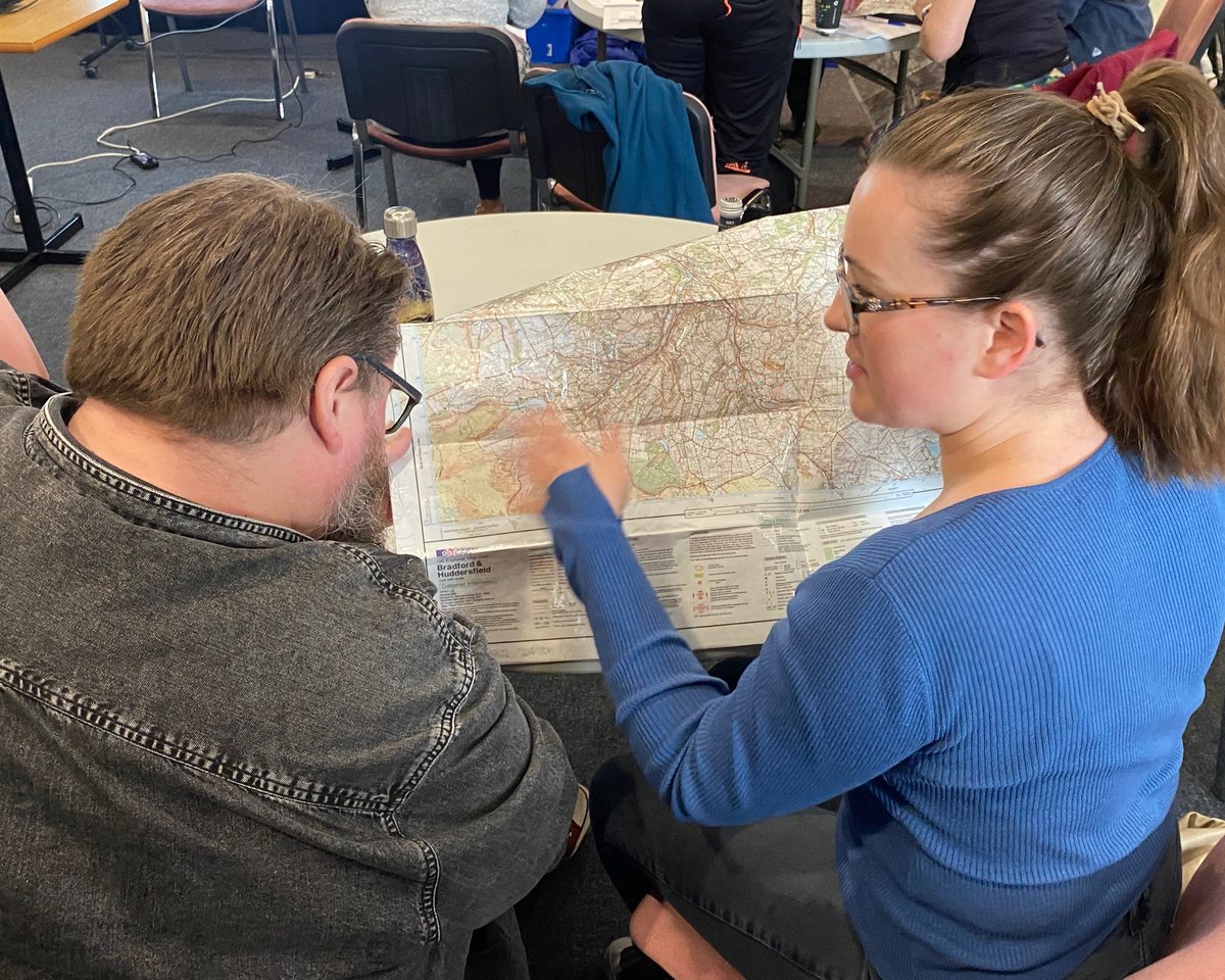 ActiveCdale's tweet photo. ๐ฃ Another brilliant Walk Leader Training session today in Halifax!
Attendees got stuck into everything from navigation to group leadership, planning and more.
We even squeezed in a walk around Peopleโs Park!
Big thanks to everyone who came along! #WalkLeader https://t.co/QOVWTtOCUK