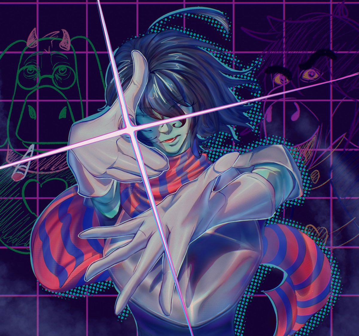 pumperoid's tweet photo. DELTARUNE TODAY ✍️✍️✍️
#DELTARUNE #deltarunetomorrow #DELTARUNETODAY #DeltaruneFanart https://t.co/9nYGtknegv