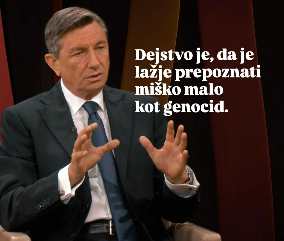 Says the expert.

#pahor #genocid #miškamala