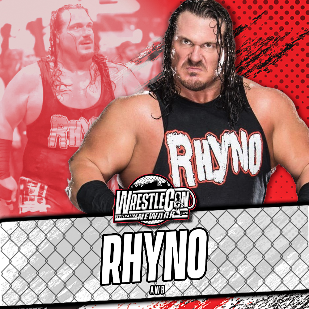 Welcome Rhyno to Wrestlecon both days! Preorders now at eventbrite.com/e/rhyno-newark…