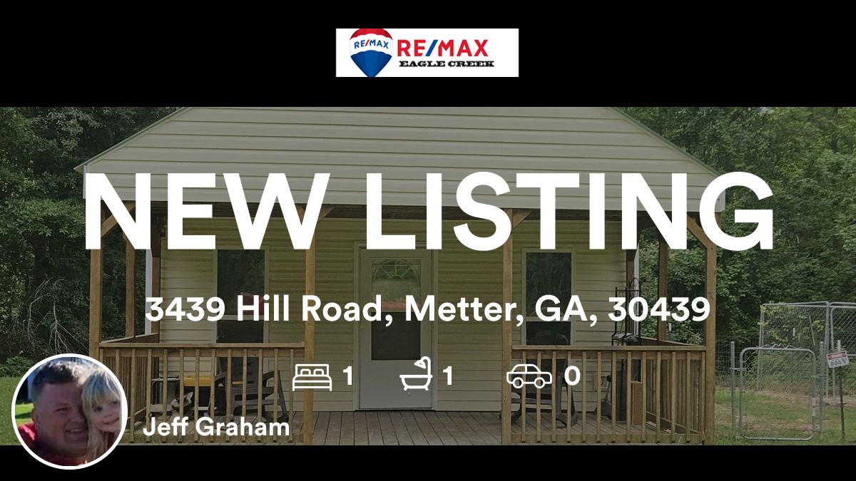 SouthGaRealtor's tweet photo. 🛌 1 🛀 1
📍 3439 Hill Road, Metter, GA, 30439

My latest listing on RateMyAgent.
NAR 309500569
https://t.co/WVMotwVgIH

...
#ratemyagent #realestate #REMAX_Eagle_Creek_Realty https://t.co/xcpV9R2Iud