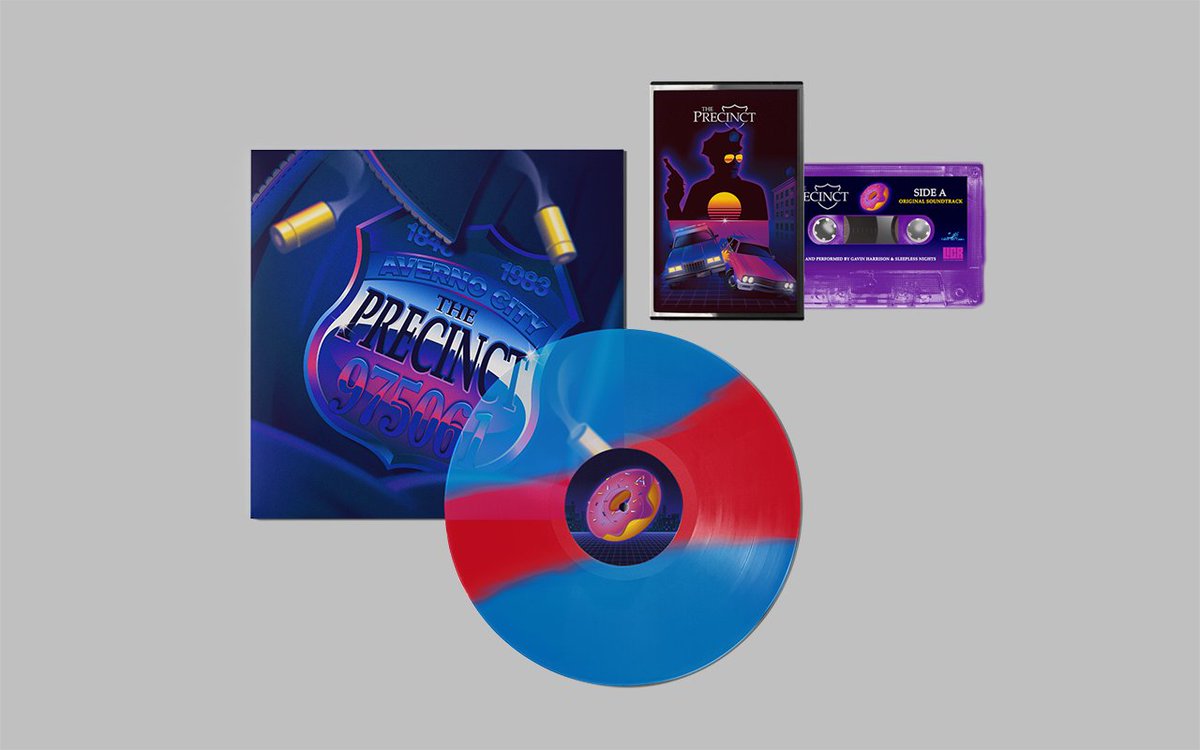 theprecinctgame's tweet image. 🌆 The streets are filled with crime and 80s neon-noir vibes.
Lost In Cult Records and Fallen Tree Games are proud to present The Precinct Original Soundtrack!
🎵 Get your limited edition soundtrack here - lostincult.co.uk/precinct
#ThePrecinct 🚔
@fallentreegames @lostincult