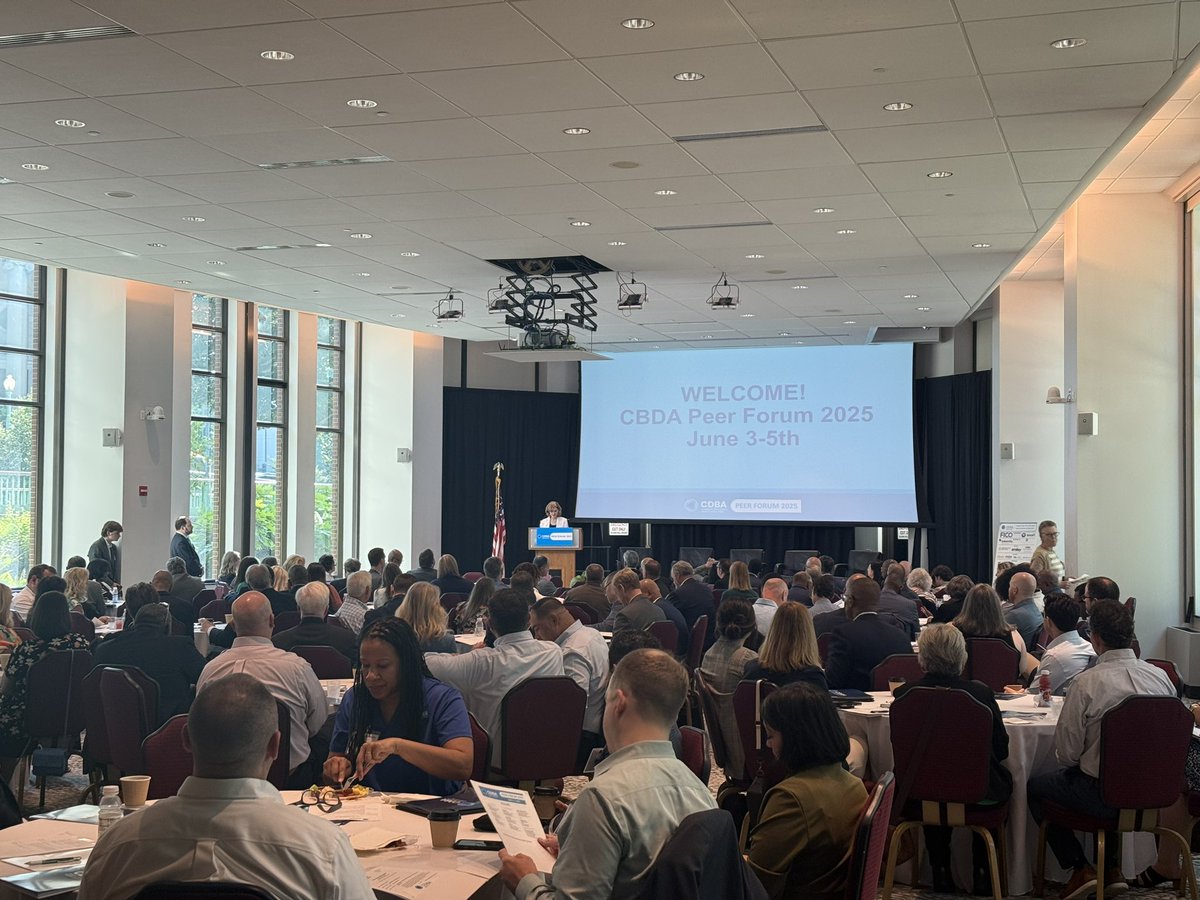 Peer Forum 2025 is underway! Over the next 2 days, we'll dive into discussions ranging from cybersecurity in banking, to updates from the CDFI Fund, and several emerging issues in community development finance.#CDFI #CommunityDevelopment #CDBAPeerForum2025 #BankingForGood