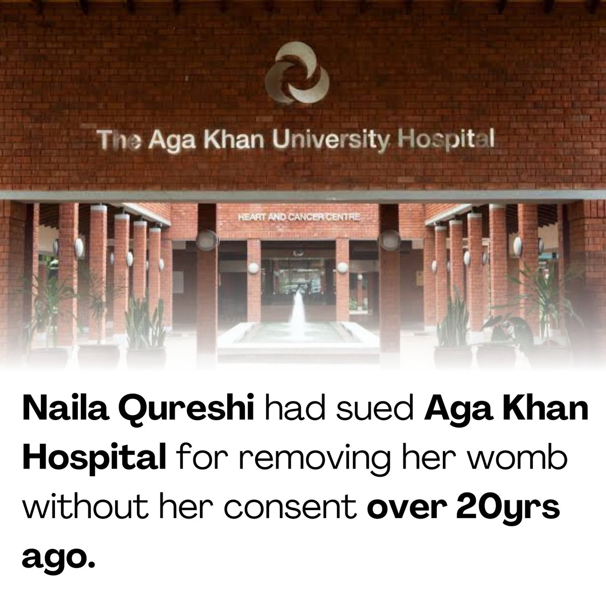 Wild๐น (@jebetke_) on Twitter photo Justice Alexander Muteti has ruled that Aga Khan Hospital and a doctor were negligent during surgery, causing life-altering harm to Naila Qureshi. The cost of that negligence: 157 million shillings.
Aga Khan Hospital
<a href="/NationBreaking/">Nation Breaking News</a> Justice Alexander Muteti has ruled that Aga Khan Hospital and a doctor were negligent during surgery, causing life-altering harm to Naila Qureshi. The cost of that negligence: 157 million shillings.
Aga Khan Hospital
<a href="/NationBreaking/">Nation Breaking News</a>