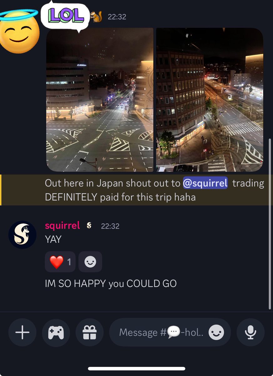 Another W with squirrel capital, names removed for privacy.

if you are interested in trading guys, please check us out 🙏