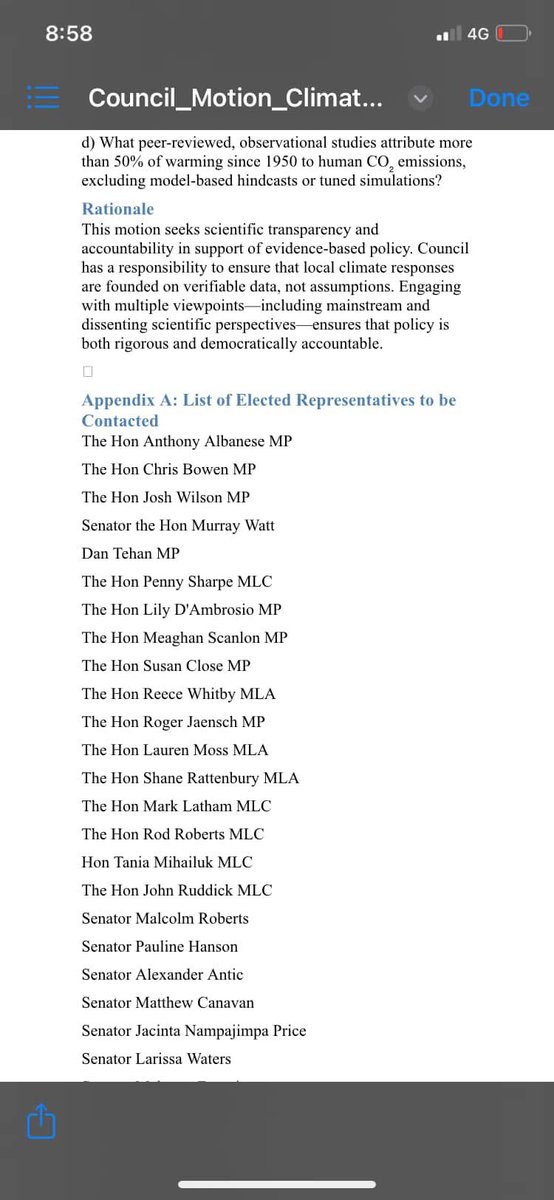 Adam Zahra For Campbelltown (@adamzahra2023) on Twitter photo Here is my notice of motion submitted for our next Council meeting.
Let’s use our voice to get empirical proof human co2 emissions are driving climate change not modeling! Or it’s time to abandon NetZero!
<a href="/JohnRuddick2/">John Ruddick MLC</a> <a href="/MRobertsQLD/">Malcolm Roberts 🇦🇺</a> <a href="/craigkellyAFEE/">Craig Kelly:🇦🇺Foundation for Economic Education</a> <a href="/AllBiteNoBark88/">The White Rabbit Podcast 🐇</a> Here is my notice of motion submitted for our next Council meeting.
Let’s use our voice to get empirical proof human co2 emissions are driving climate change not modeling! Or it’s time to abandon NetZero!
<a href="/JohnRuddick2/">John Ruddick MLC</a> <a href="/MRobertsQLD/">Malcolm Roberts 🇦🇺</a> <a href="/craigkellyAFEE/">Craig Kelly:🇦🇺Foundation for Economic Education</a> <a href="/AllBiteNoBark88/">The White Rabbit Podcast 🐇</a>