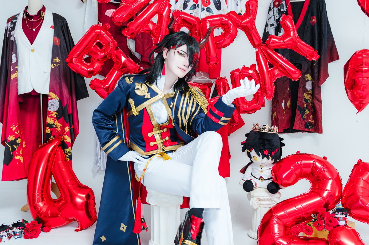 yukarino16's tweet image. 【🌈🕒/cosplay⚠︎︎/👹🧧】
共通衣装
衣装協力▶@Tono_tono_tonon
photo▷@luvMilordvul
#殿の衣装部屋