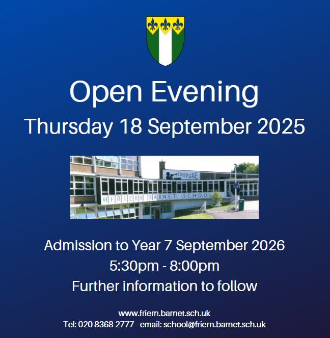 Friern Barnet School tweet media