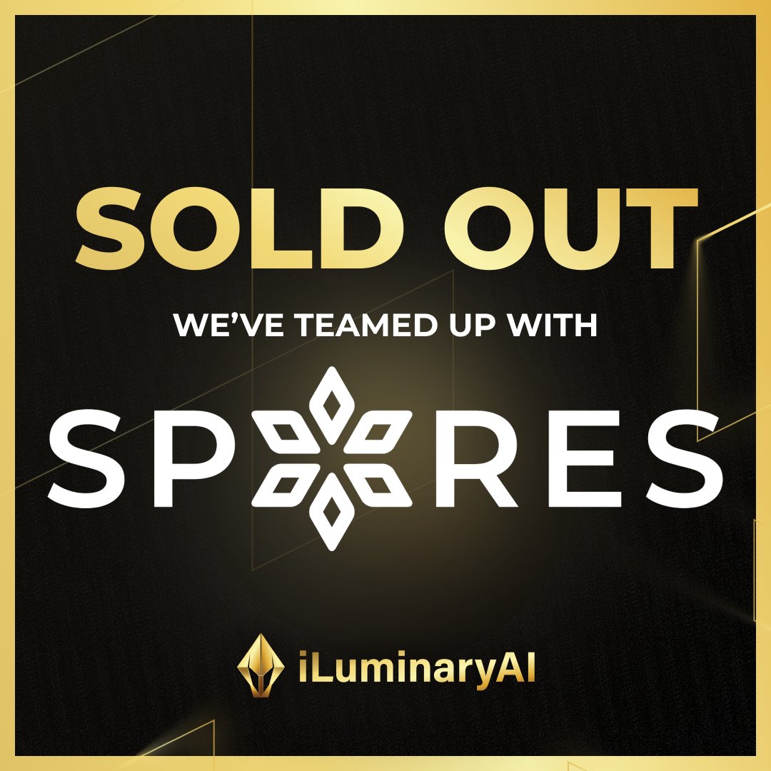 iLuminaryAI Wallet (@iluminaryai) on Twitter photo That’s 3 down — and we’re just heating up 🔥
<a href="/Spores_Network/">Spores Network</a> launchpad is now SOLD OUT!
Big thanks to every early supporter jumping in.
More launchpads still live — don’t miss the wave 🌊
#iLMT #Launchpad #Web3 #Crypto #DeFi #SporesNetwork That’s 3 down — and we’re just heating up 🔥
<a href="/Spores_Network/">Spores Network</a> launchpad is now SOLD OUT!
Big thanks to every early supporter jumping in.
More launchpads still live — don’t miss the wave 🌊
#iLMT #Launchpad #Web3 #Crypto #DeFi #SporesNetwork