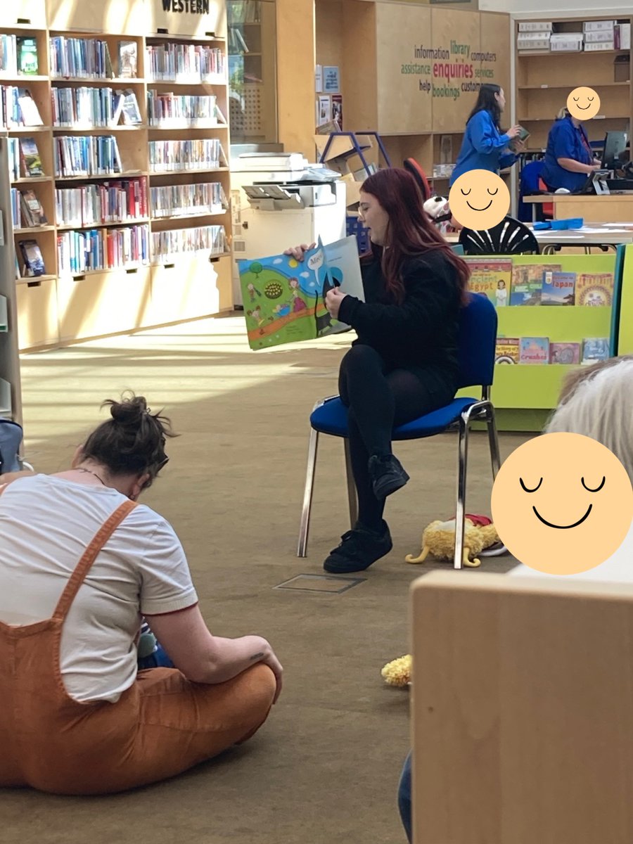 LornshillLRC's tweet photo. A fun Bookbug session at #AlloaLibrary for Kailyn &amp; Niamh last week, with great reading from both 📖 @Lornshill #LornshillReads @scottishbktrust #ReadingSchoolsLornshill https://t.co/MxxZOYaPtB