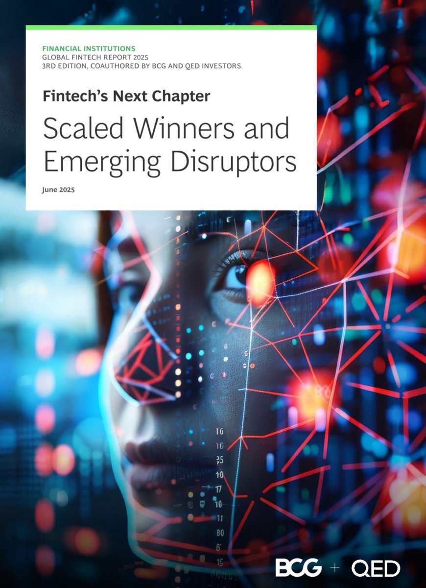 Nafis Alam (@nafisalam) on Twitter photo #Fintechโs Next Chapter- Scaled Winners & Emerging #Disruptors-<a href="/BCG/">Boston Consulting Group</a> <a href="/QEDInvestors/">QED Investors</a>
#Finserv #Banking #Digitalbanking #payment #digitalpayment #AgenticAI #Artificialintelligence #lending #investment #regulation #regtech
<a href="/Damien_CABADI/">Growth CFO ๐ ๐๏ธ๐บ๐ฆ</a> <a href="/bamitav/">Amitav Bhattacharjee</a> <a href="/mikeflache/">Mike Flache</a>
bcg.com/publications/2โฆ #Fintechโs Next Chapter- Scaled Winners & Emerging #Disruptors-<a href="/BCG/">Boston Consulting Group</a> <a href="/QEDInvestors/">QED Investors</a>
#Finserv #Banking #Digitalbanking #payment #digitalpayment #AgenticAI #Artificialintelligence #lending #investment #regulation #regtech
<a href="/Damien_CABADI/">Growth CFO ๐ ๐๏ธ๐บ๐ฆ</a> <a href="/bamitav/">Amitav Bhattacharjee</a> <a href="/mikeflache/">Mike Flache</a>
bcg.com/publications/2โฆ