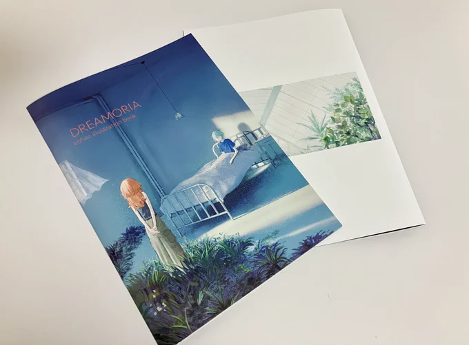 ✧通販のお知らせ✧ COMITIA152で頒布した新刊イラスト集の通販を開始しました (ツリーにリンクがあります!)