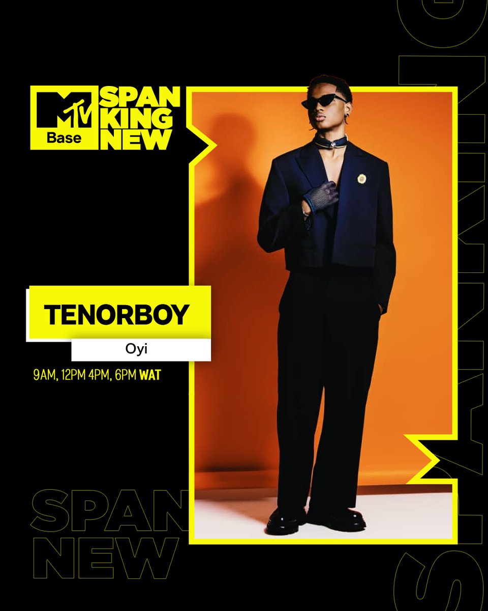 #SpankingNew with <a href="/Tenorboysings_/">Tenorboy🌻</a>' "Oyi"