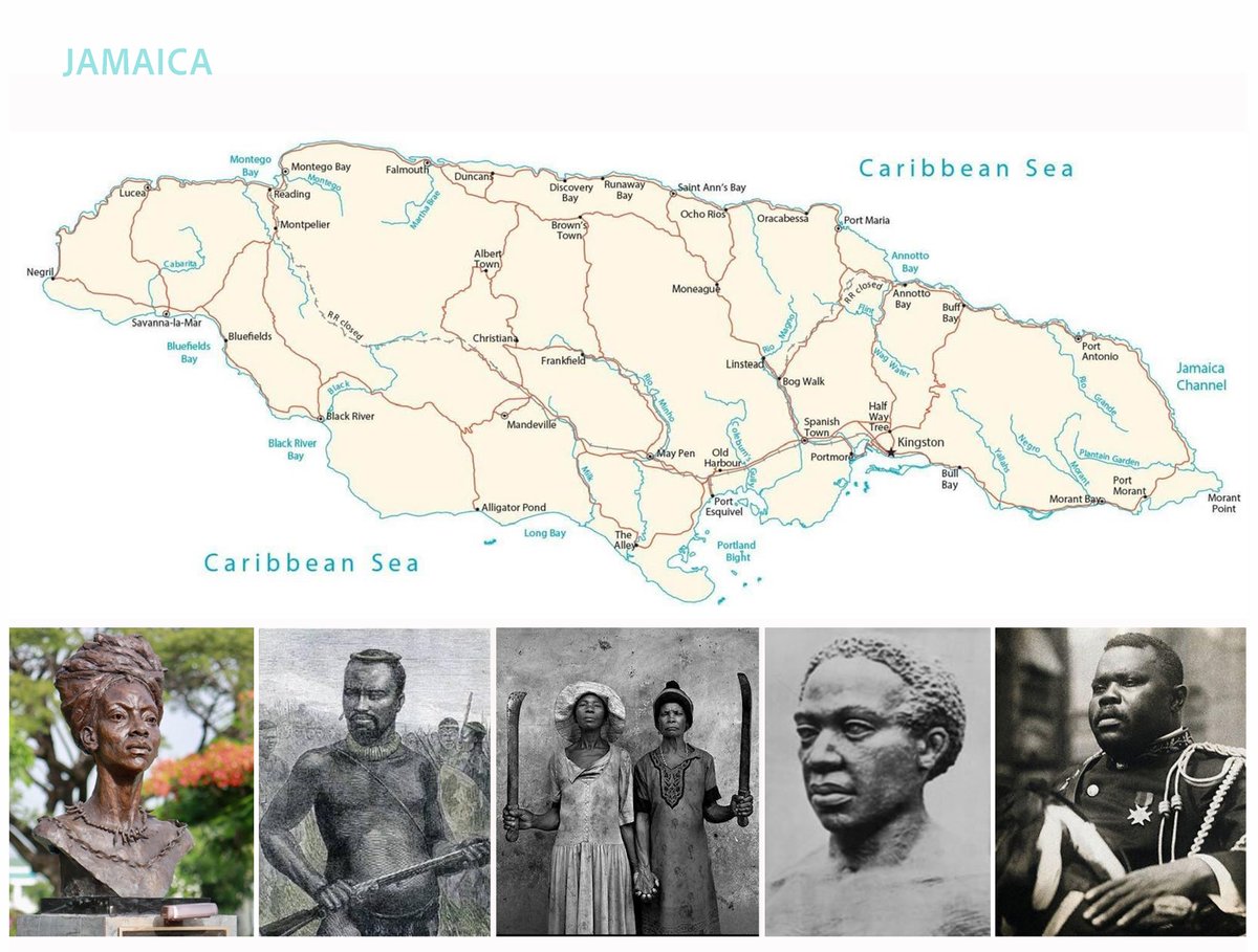 #Jamaica has four “Negro Rivers", in St. Thomas, St. Mary, St. Ann, Portland. I've long advocated, without much traction, renaming our parishes. But surely we can rename some of these rivers. Bogle River? Takyi River? Garvey River? Nanny River? #Jamaicans