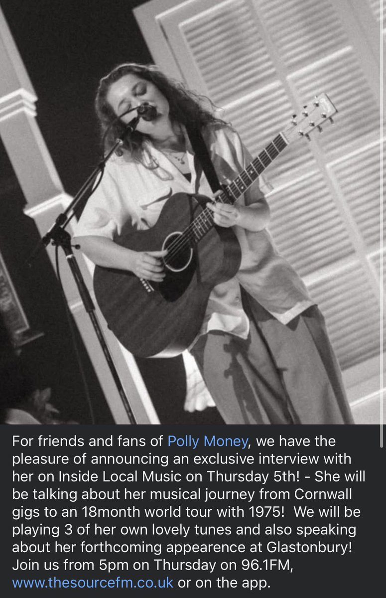 Tomorrow!

thesourcefm.co.uk