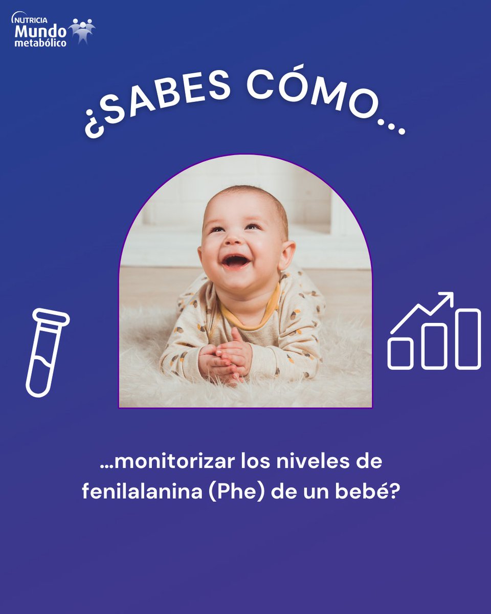 👶💙 ¿Sabes que la prueba de detección de #PKU (fenilcetonuria) es un análisis de sangre que se realiza a los recién nacidos tras 24-72 horas del parto? ✅ Un buen control ayuda a garantizar un desarrollo saludable y prevenir riesgos.
👉 ¡Descúbrelo! instagram.com/mundometabolic…