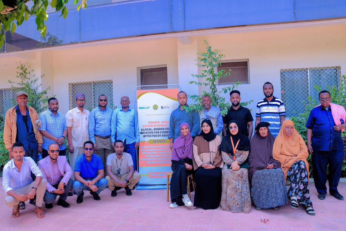 caresom's tweet image. The Drought Early Action Project in Somaliland, funded by the Ministry of Foreign Affairs of Germarny @WAHAFA, officially handed over the Drought Anticipatory Action Plan to Somaliland's Disaster Management Agency NADFOR, strengthening drought early action strategies.
