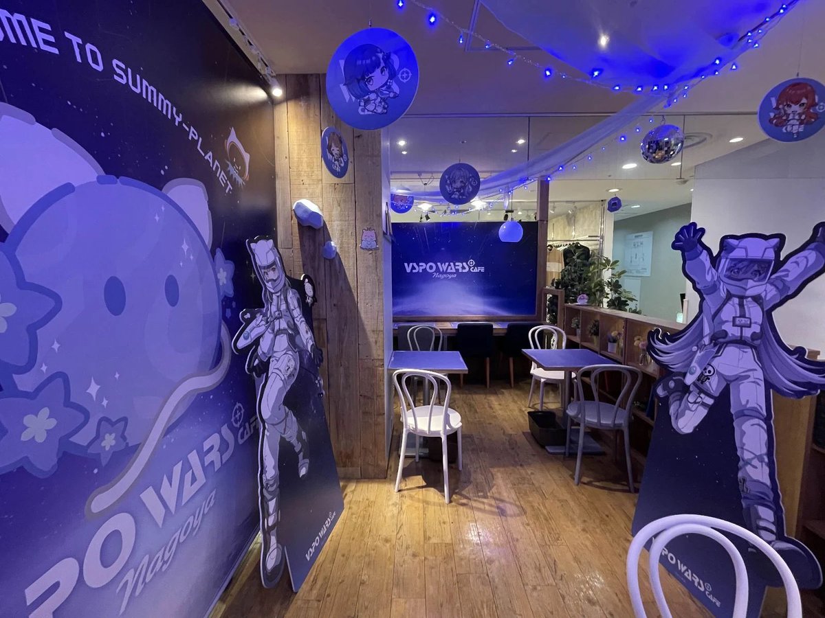 kawaracafengy's tweet photo. 【VSPO WARS Cafe】
名古屋店は明日から前半期間がスタート！

💫開催期間(前半):6/5(木)~6/30
💫実施店舗: Kawara CAFE&amp;KITCHEN 名古屋PARCO店

※WEB予約は前日17時まで承ります
※当日枠については、前日21時頃に店舗Xで告知します。

🔗特設サイト
https://t.co/EKtHvcJecs

#ぶいすぽコラボカフェ https://t.co/15rsppu0Sh