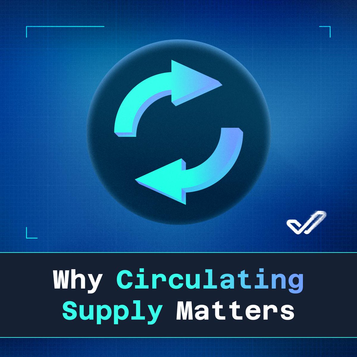 Why Circulating Supply Matters More Than You Think

Most investors look at total supply when evaluating a token.

🧊 Total supply ≠ what’s actually in the market.

What is Circulating Supply?
It’s the real amount of tokens available for trading on Day 1.
The rest? Locked,