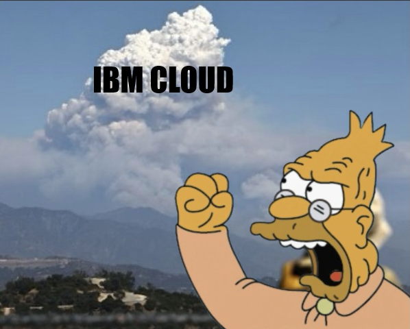 pitor's tweet image. IBM Cloud down again #ibmclouddown