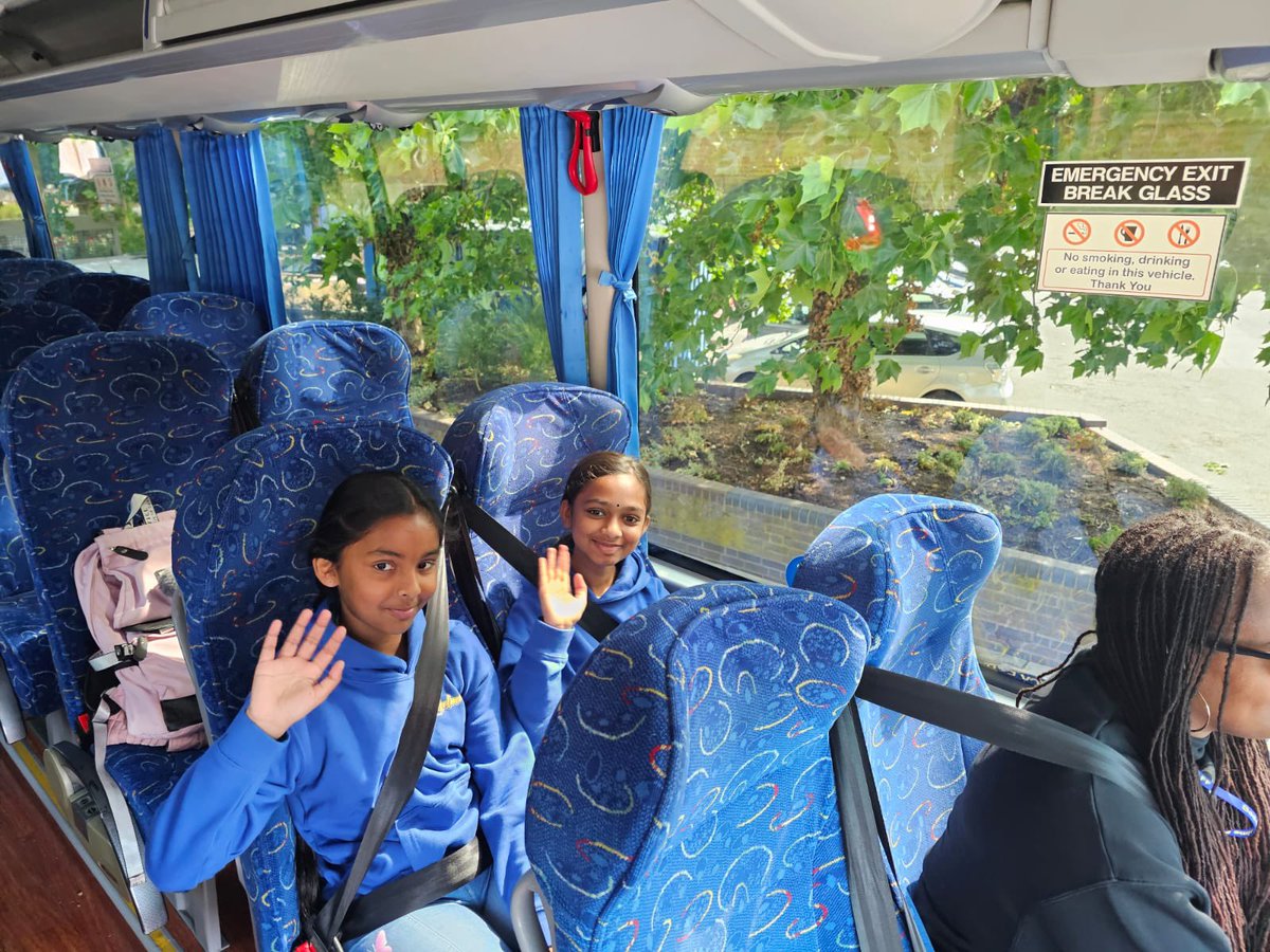 They are off! Year 6 residential to PGL Grosvenor Hall. Have the best time.