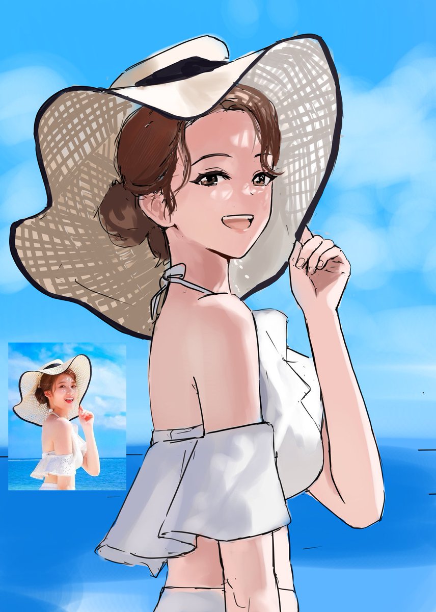 「練習(生きています)」|Ayulのイラスト