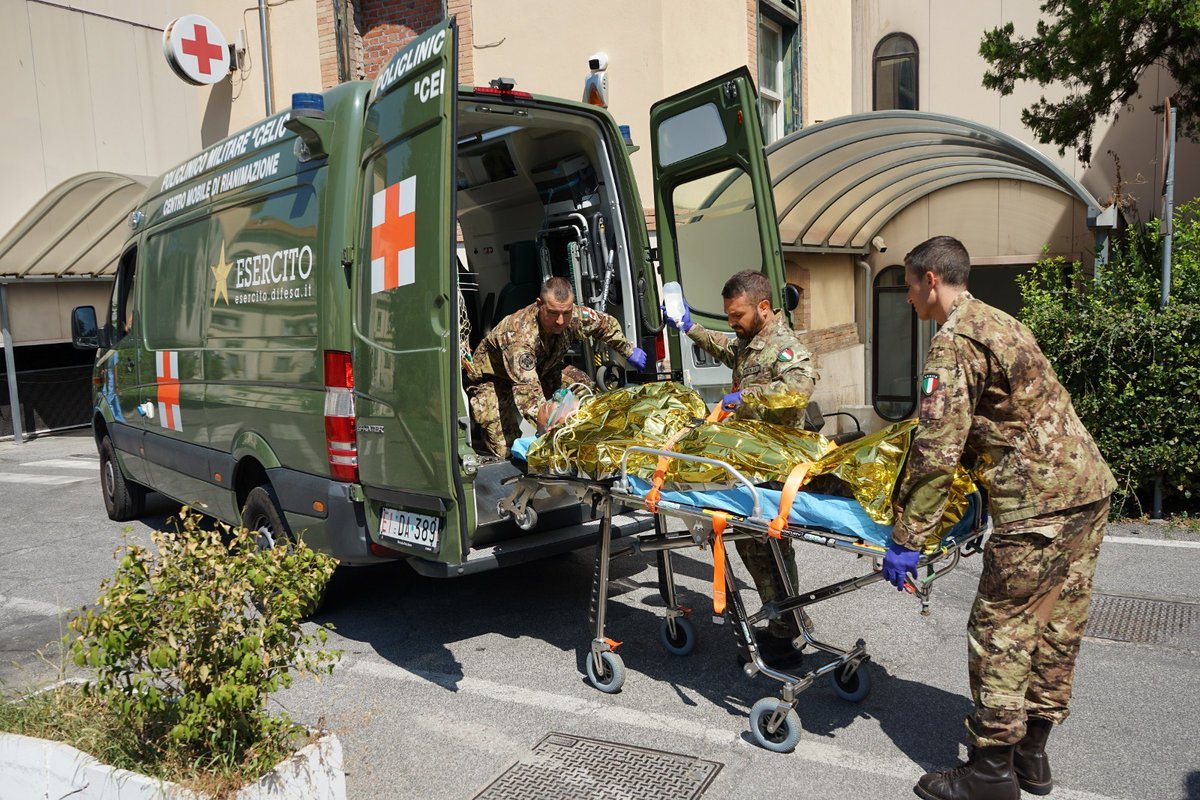Ministero Difesa (@ministerodifesa) on Twitter photo #4giugno
"Prendersi cura dell'altro significa costruire ponti verso la speranza. Il Corpo Sanitario dell'<a href="/Esercito/">Esercito Italiano</a> celebra oggi il 192° anniversario dalla sua costituzione avvenuta nel 1833. Questa ricorrenza non è solo un importante anniversario per la Forza Armata ma è anche #4giugno
"Prendersi cura dell'altro significa costruire ponti verso la speranza. Il Corpo Sanitario dell'<a href="/Esercito/">Esercito Italiano</a> celebra oggi il 192° anniversario dalla sua costituzione avvenuta nel 1833. Questa ricorrenza non è solo un importante anniversario per la Forza Armata ma è anche