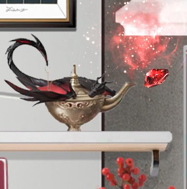 marshmallowarri's tweet image. I just thought about one theory. There&apos;s something special about this little dragon lamp that we get as decoration after Sylus&apos; myth. It is mentioned that sorceress MC was pled guilty for talking to a small dragon on that lamp. What if there was something in it MC didn&apos;t know…