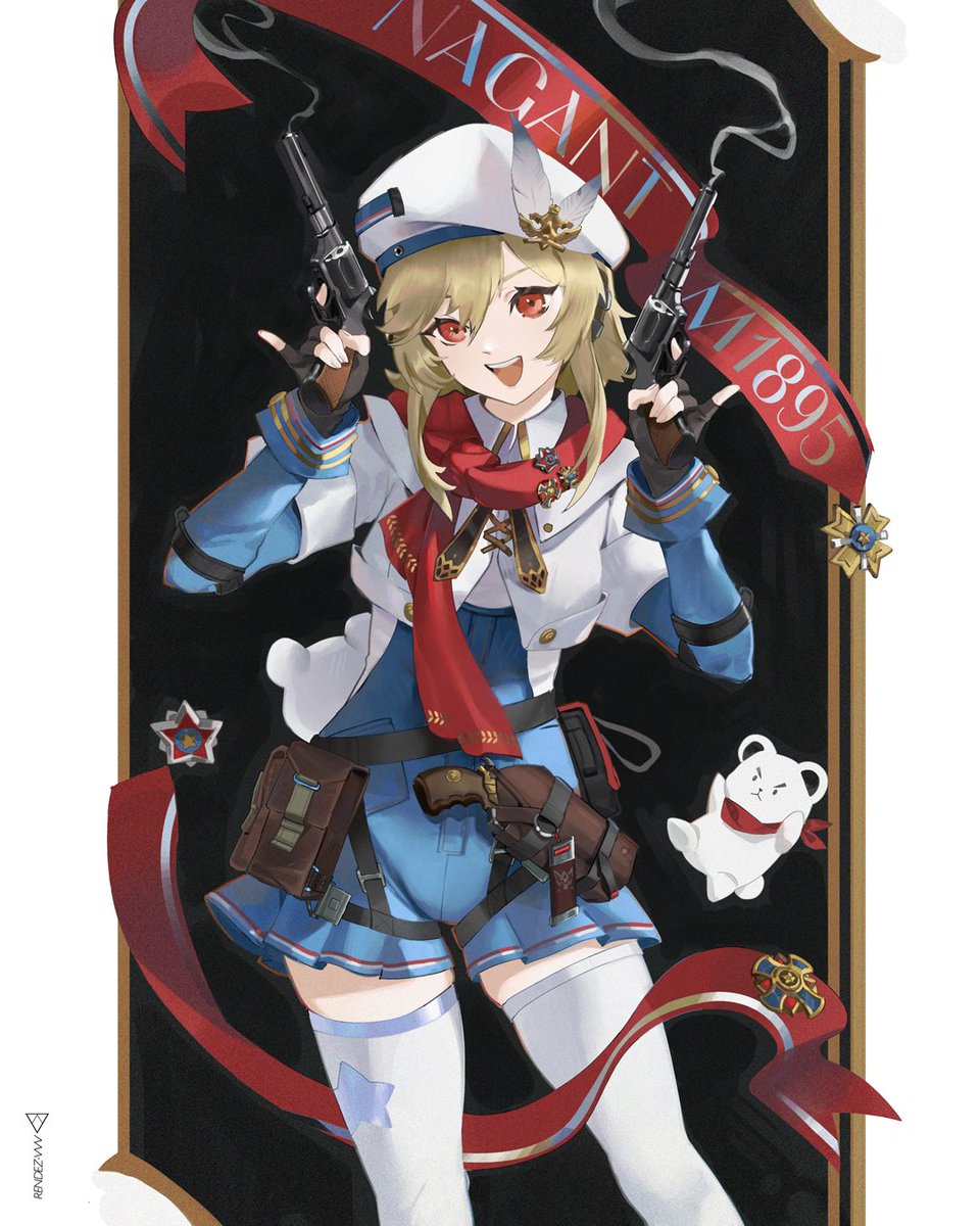 rendez_vvv's tweet image. [少女前线2: 追放]
たまには線と色をきれいに塗ろうと努力するが、とても大変でよく描かなくなる。