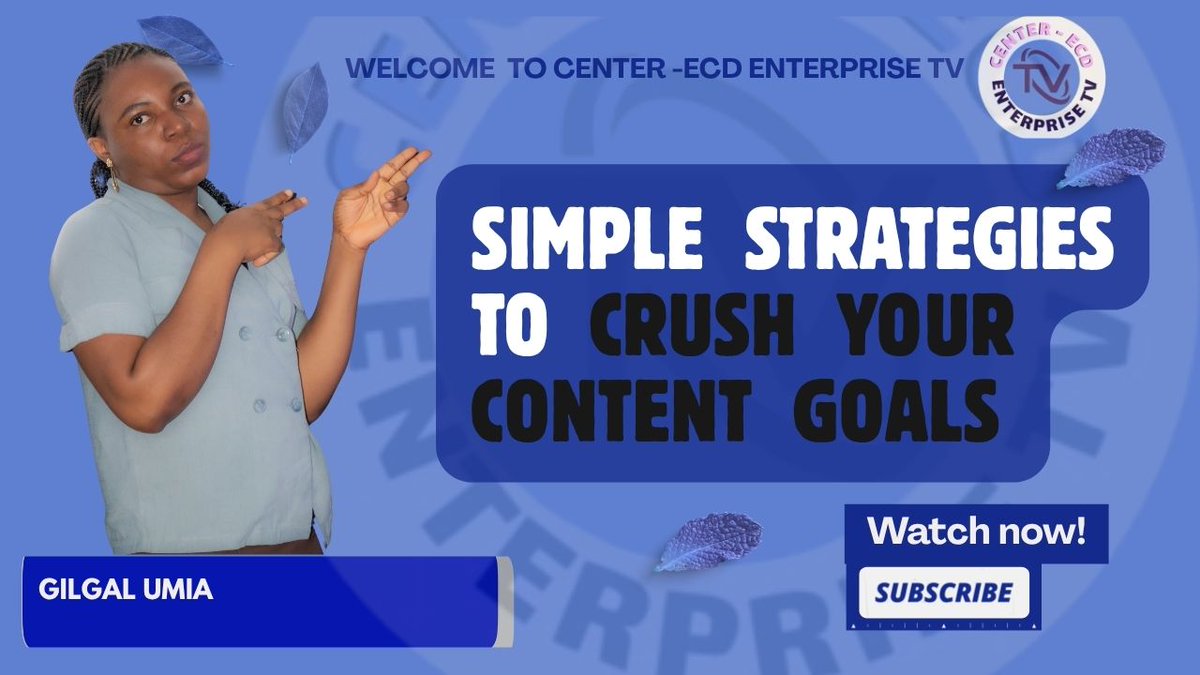 center4ecd's tweet image. 👉Calling all content creators!
Struggling to grow your followers? This video has proven tactics to help you show up confidently.
 👉Watch now: youtu.be/9Dq3ibTCRTw
#ContentStrategy #CreateWithConfidence #GilgalUMIA#Center4ECD  
#BusinessOwner #BeninCity
